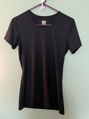 32 Degrees Women's Cool Black Crew Neck Short Sleeve Tee